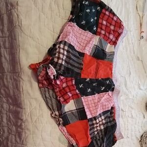 Victoria's Secret Multicolor Plaid Pajama Shorts💗